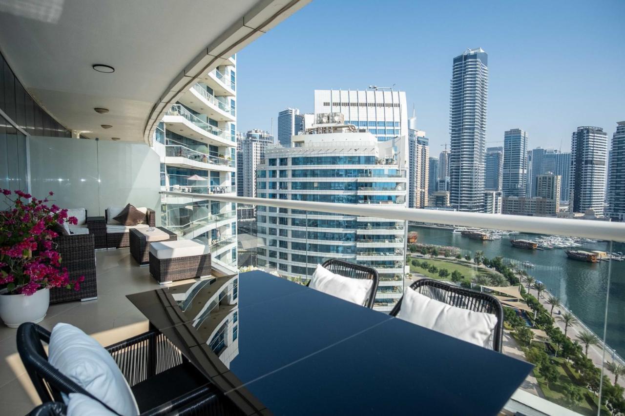 Wsuites - Big Terrace With Beautiful Marina View Dubaj Kültér fotó